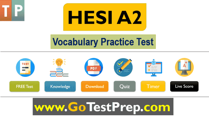 Hesi a2 vocabulary list pdf