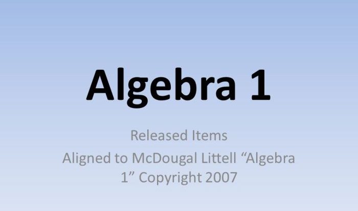 Algebra 2 mcdougal littell answers