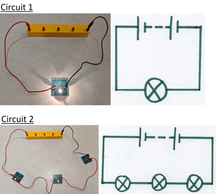 Match the circuit components with their schematic diagrams