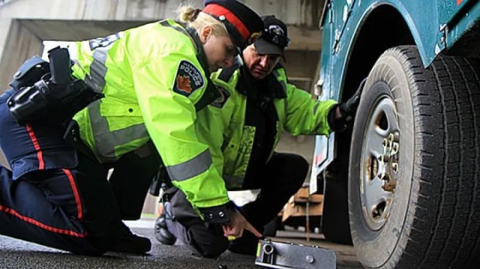 Inspections vehicle